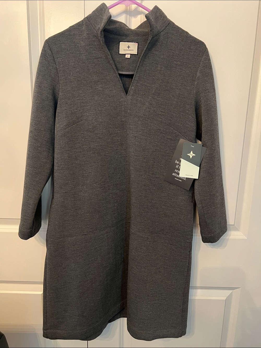 Tuckernuck Charcoal Clifton Dress - NWT